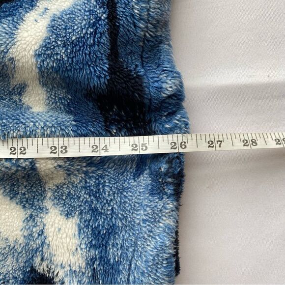 Rare Vintage OceanEast White/ Blue Eagle Fleece Jacket Size Medium - Picture 15 of 15